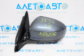 Left side mirror complete Infiniti JX35 QX60 13-15 prerest 16 pins, camera, heating, graphite