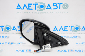 Left side mirror complete Infiniti JX35 QX60 13-15 prerest 16 pins, camera, heating, graphite