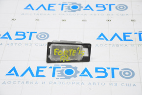 Trunk lid number plate light left Kia Forte 4d 14-18
