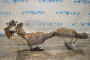 Exhaust manifold with catalytic converter Lincoln MKZ 13-14 hybrid