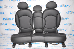 Rear row of seats 2 row Mini Cooper Countryman R60 10-16 leather black