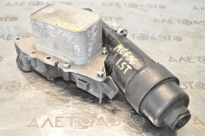 Oil filter housing for Mini Cooper F56 3d 14- 1.5t internal combustion engine with heat exchanger