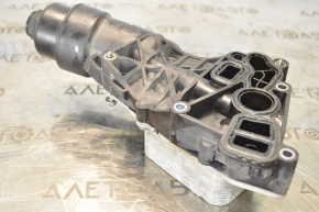 Oil filter housing for Mini Cooper F56 3d 14- 1.5t internal combustion engine with heat exchanger