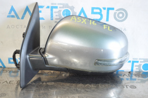 Left side mirror complete Mitsubishi Outlander Sport ASX 16-19 7 pins, turn signal, gray