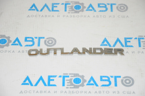 Emblem inscription OUTLANDER trunk door Mitsubishi Outlander Sport ASX 10-23