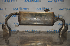 Rear muffler with barrel for Nissan Murano z52 15-24