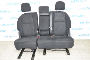 Rear row of seats 2nd row Nissan Pathfinder 13-16 velor black