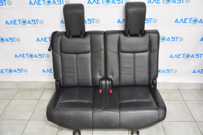 Rear row of seats 3 row Nissan Pathfinder 13-16 leather black