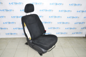 Passenger seat Nissan Pathfinder 13-16 without airbag, mechanical, black velour, shot
