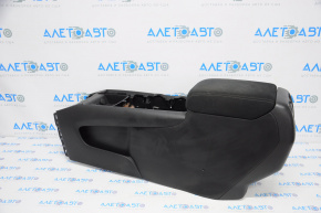Nissan Pathfinder 13-20 center console armrest, black cloth, complete