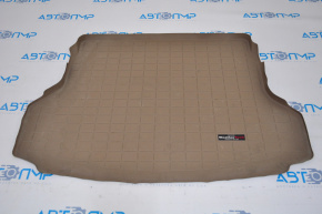 Trunk mat Nissan Rogue 14-20 beige rubber