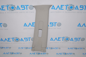Nissan Rogue 14-20 gray center pillar trim, upper belt, right
