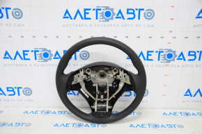 Naked steering wheel Nissan Rogue 14-16 leather black