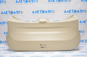 Lower tailgate trim Nissan Rogue 14-20 beige, scratches