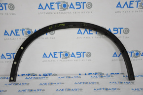 Front right fender arch trim Nissan Rogue 14-20 crack, broken fastener