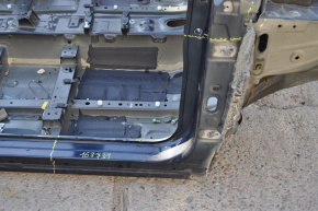 Body threshold metal with front pillar right Nissan Rogue 14-20