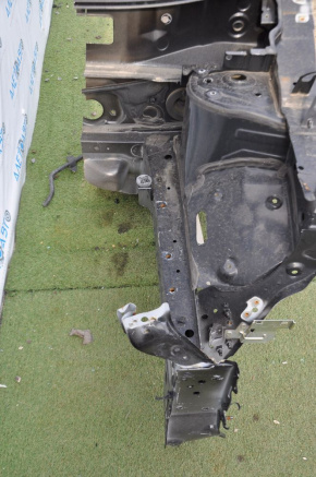 Front left quarter with center pillar Nissan Rogue 14-20 black