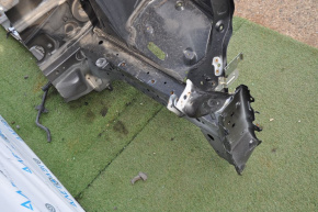 Front left quarter with center pillar Nissan Rogue 14-20 black