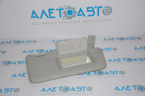 Right visor Nissan Versa 12-15 usa gray