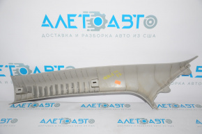 Front pillar trim upper right Nissan Versa 12-19 usa gray