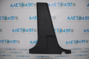 Center pillar trim lower left Nissan Versa 12-19 usa black