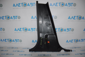 Center pillar trim lower right Nissan Versa 12-19 usa black