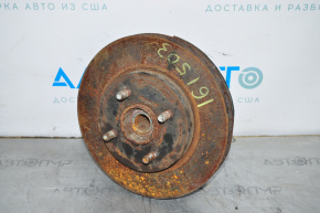 Trunnion with hub front right Nissan Versa 12-19 usa with brake disc