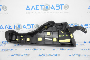 Side trim rear seats left Subaru Legacy 15-17 leather black