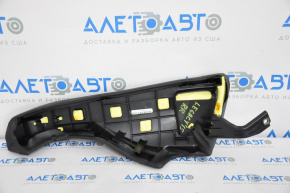 Side trim rear seats right Subaru Legacy 15-17 leather black