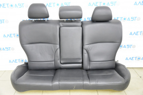 Rear row of seats 2 row Subaru Legacy 15-16 without side pads leather black