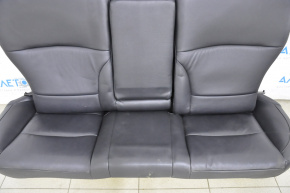 Rear row of seats 2 row Subaru Legacy 15-16 without side pads leather black