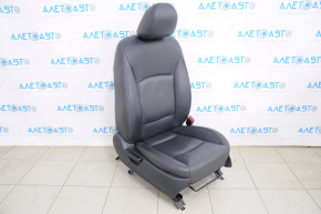 Passenger seat Subaru Legacy 15-17 without airbag, manual, leather black