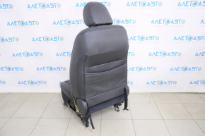 Passenger seat Subaru Legacy 15-17 without airbag, manual, leather black