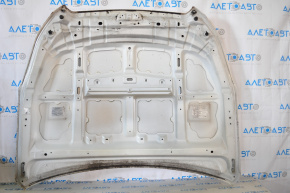 Hood bare Subaru Outback 10-14 white 37J, butt