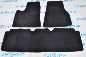Tesla Model S 12-20 Black Floor Mat Set