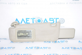 Left visor for Toyota Camry V50 12-14 USA beige