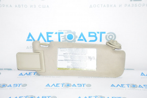 Left visor for Toyota Camry V50 12-14 USA beige