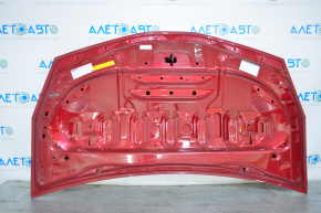 Hood naked Toyota Prius V 12-17 red