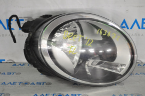 Headlight front left VW Beetle 12-19 bare halogen