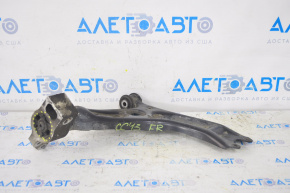 The lower front right control arm of a VW CC 08-17 has a torn silent block.
