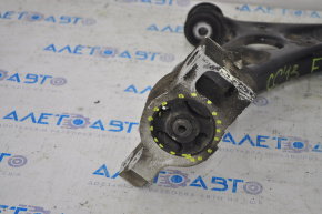 The lower front right control arm of a VW CC 08-17 has a torn silent block.