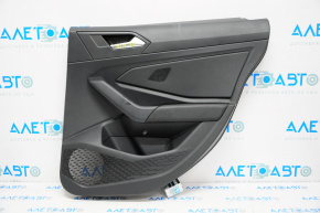 Door trim panel rear right VW Jetta 19-24 black