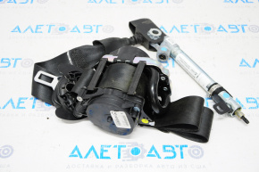 Passenger seat belt with tensioner VW Jetta 19-24 black shot