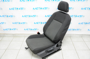 Driver's seat VW Jetta 19-21 without airbag, mechanical, cloth black