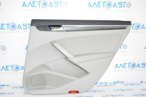 Door trim card rear right VW Passat b8 16-19 USA gray, two fasteners broken