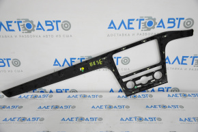 Dashboard cover central VW Passat b8 16-19 USA dark gray wood grain
