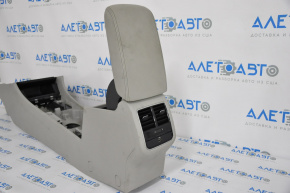Console central armrest VW Passat b8 16-19 USA leather gray