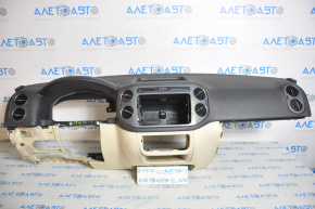 Torpedo front panel bare VW Tiguan 09-18 beige scratch