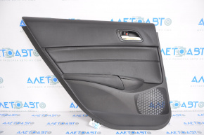 Door trim card rear left Acura ILX 13-15 black