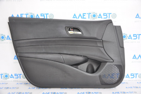 Door trim card front left Acura ILX 13-15 black